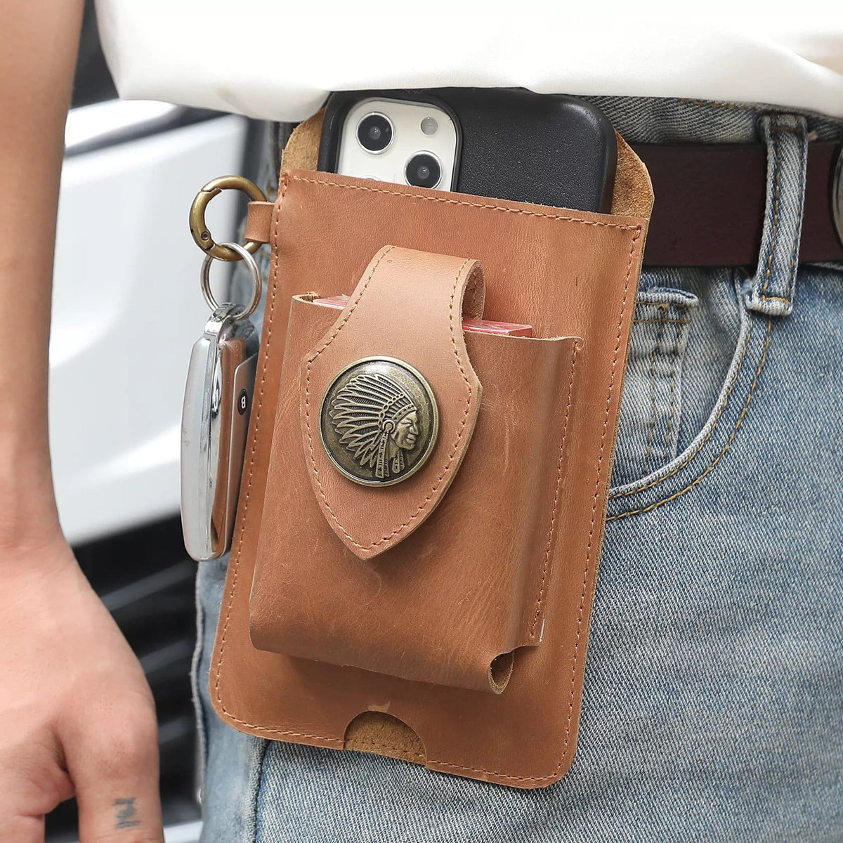 Elegante Bolso Teléfono Todo-en-Uno