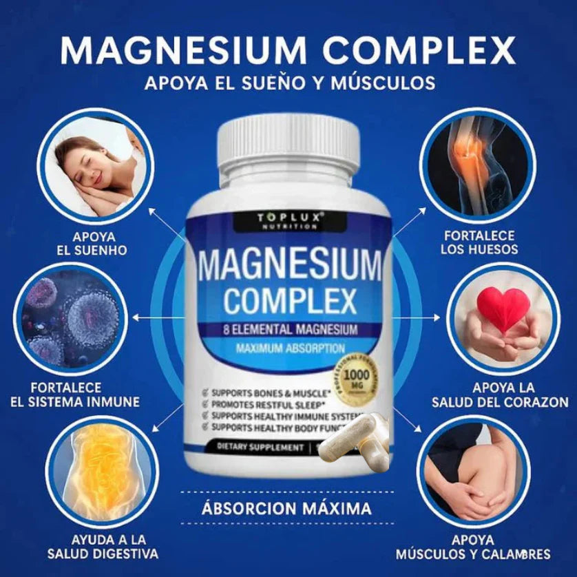 Magnesio Vital Complex - Recuperación de energía