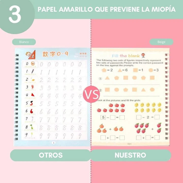 Cuadernos Mágicos 4x1 Sank