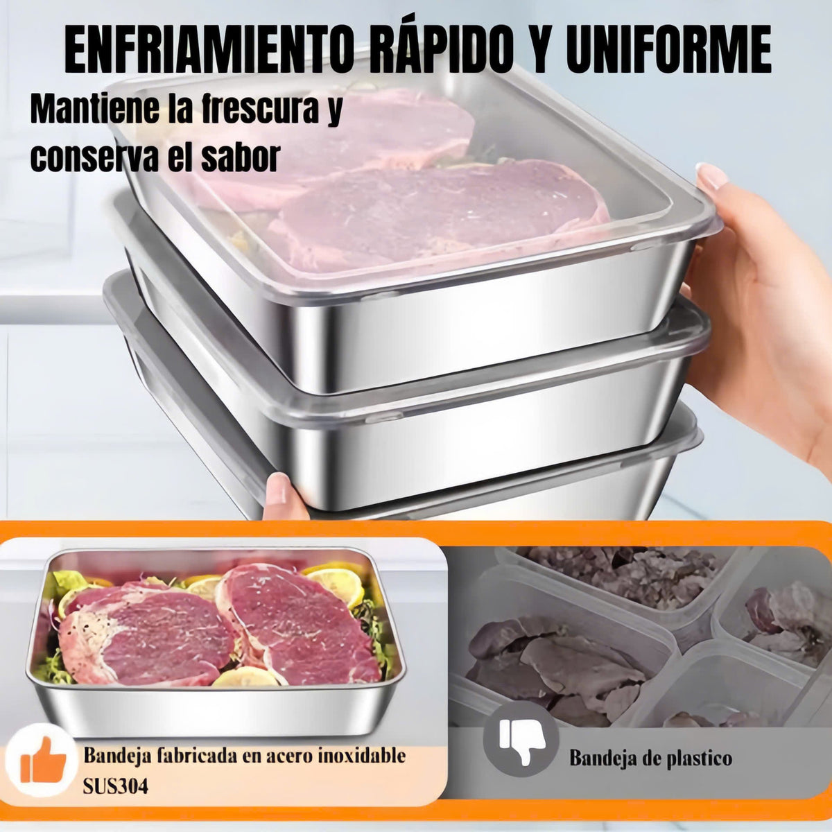 InoxBox™: Comida Segura y Fresca
