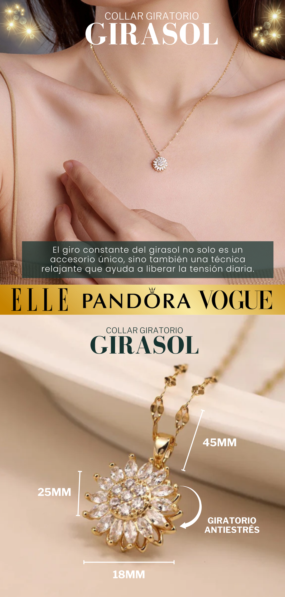 Collar Girasol Mágico