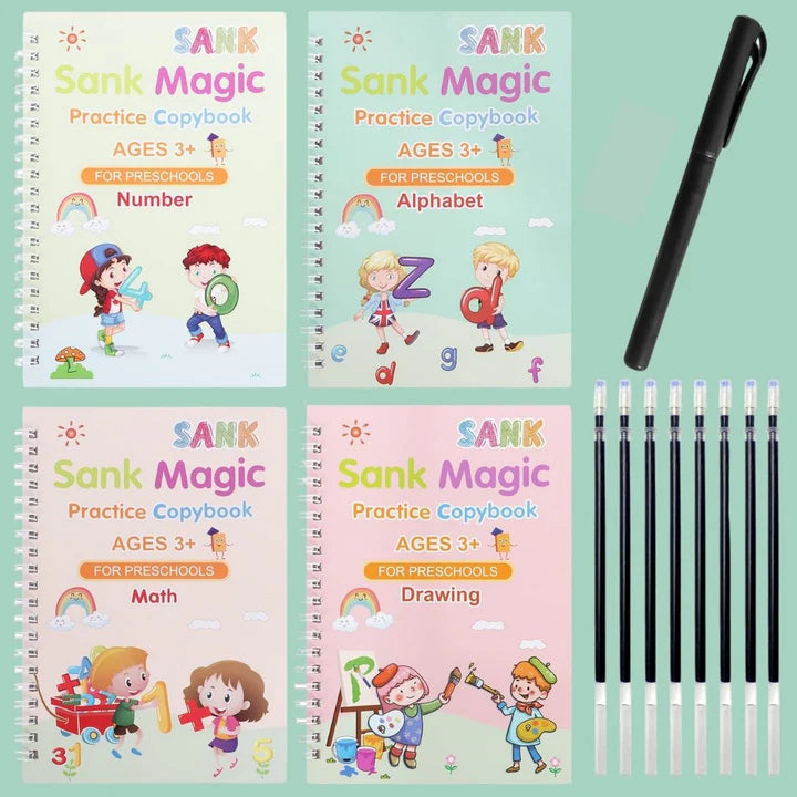 Cuadernos Mágicos 4x1 Sank