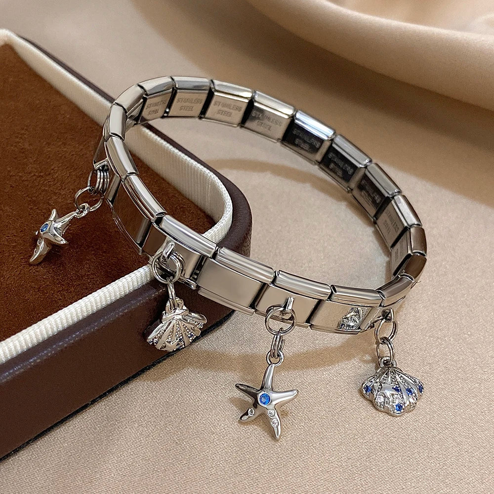 Pulsera Marina Elegante de Acero