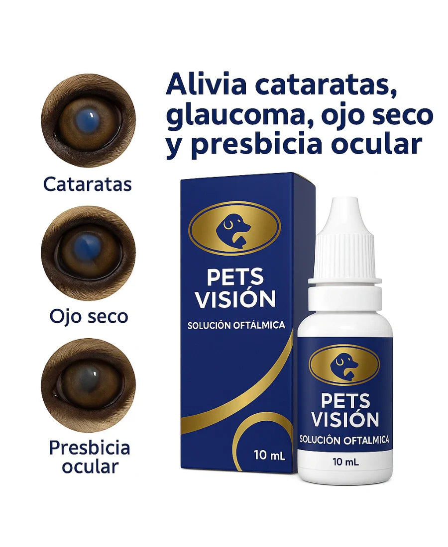 Pets Visión Cuidado Diario para perros y gatos