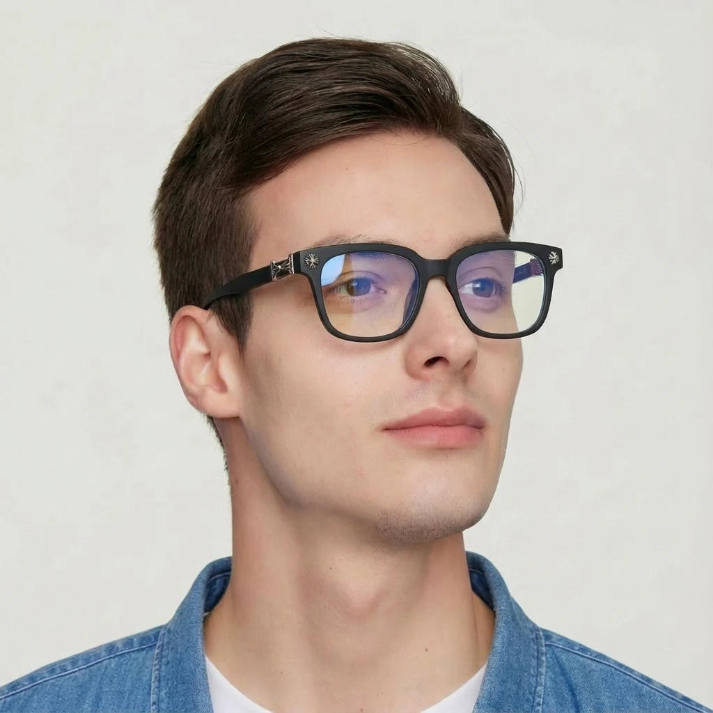 Classic Flat Lenses Glasses