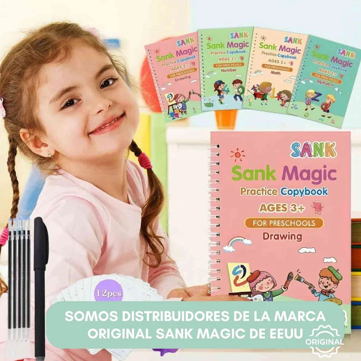Cuadernos Mágicos 4x1 Sank