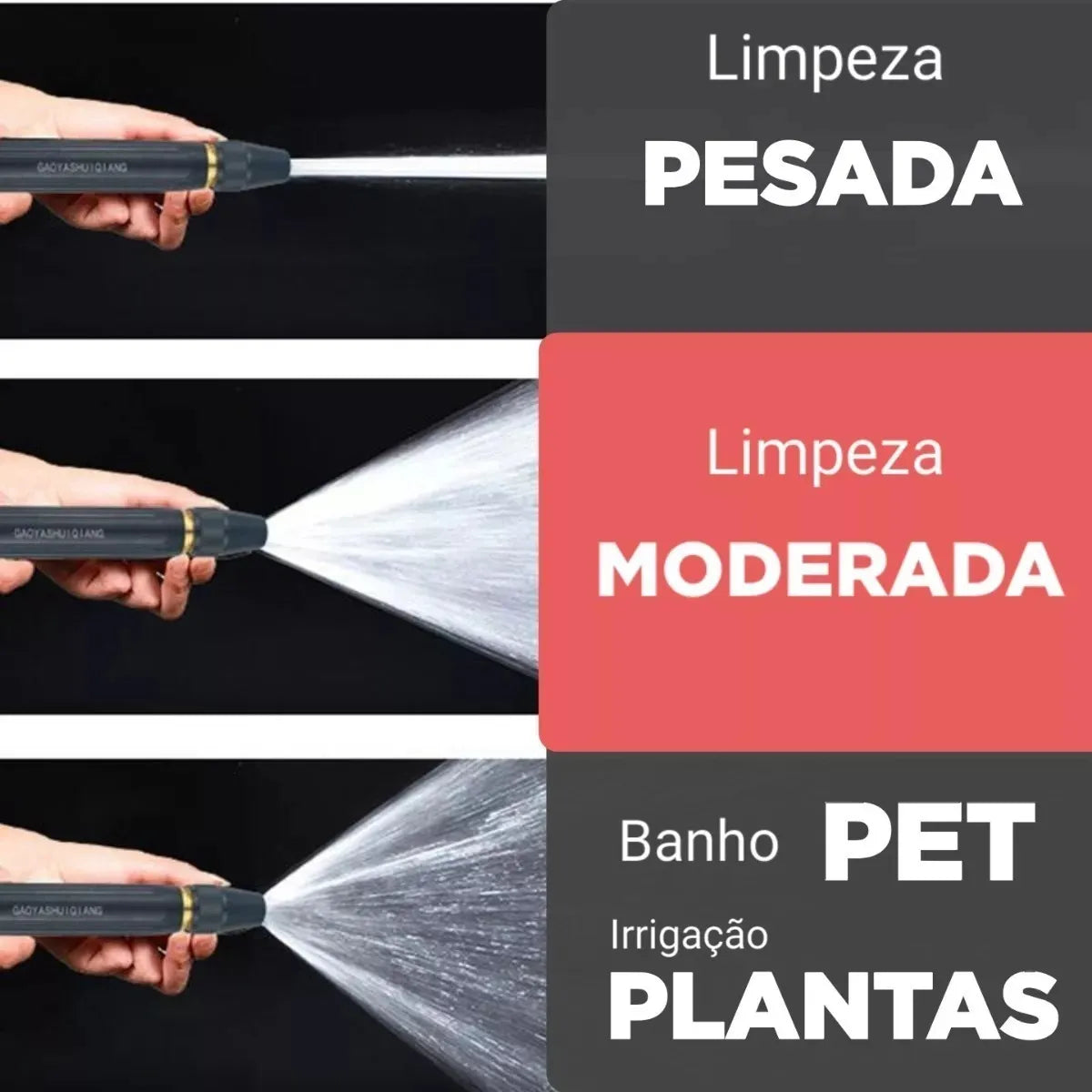 Esguicho Mágico 3 en 1