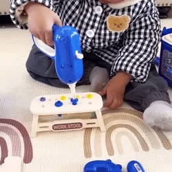 KidBuilder™ Set de Herramientas Montessori (92 Piezas)